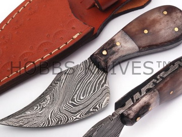 Damascus SKINNER KNIFE