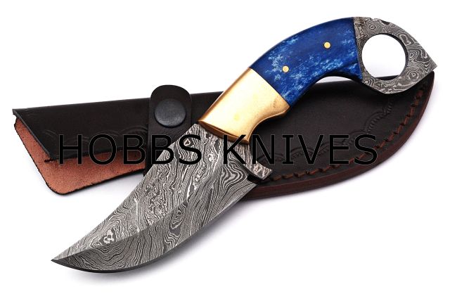 Damascus big Game Skinner