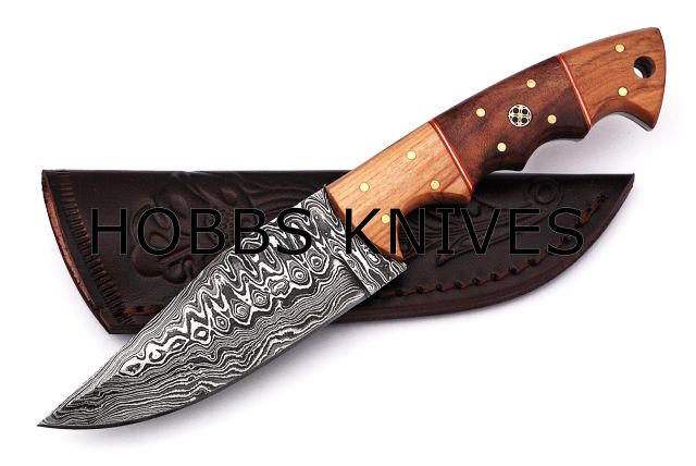 DAMASCUS HUNTING KNIFE