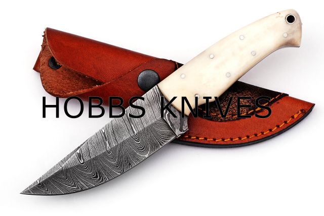 DAMASCUS HUNTING KNIFE