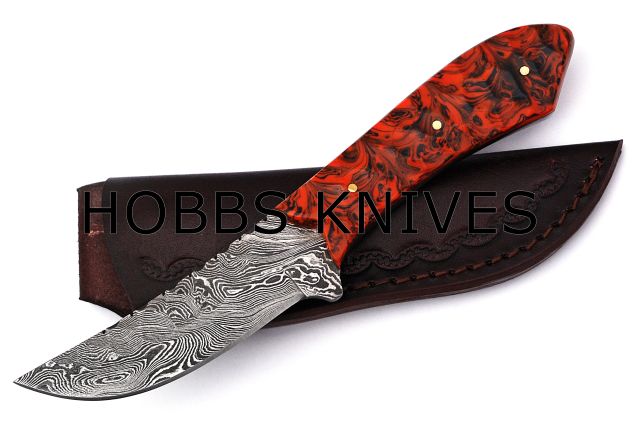 DAMASCUS skinner KNIFE